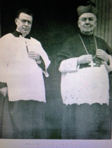 Father De Vivo with Cardinal Boyle